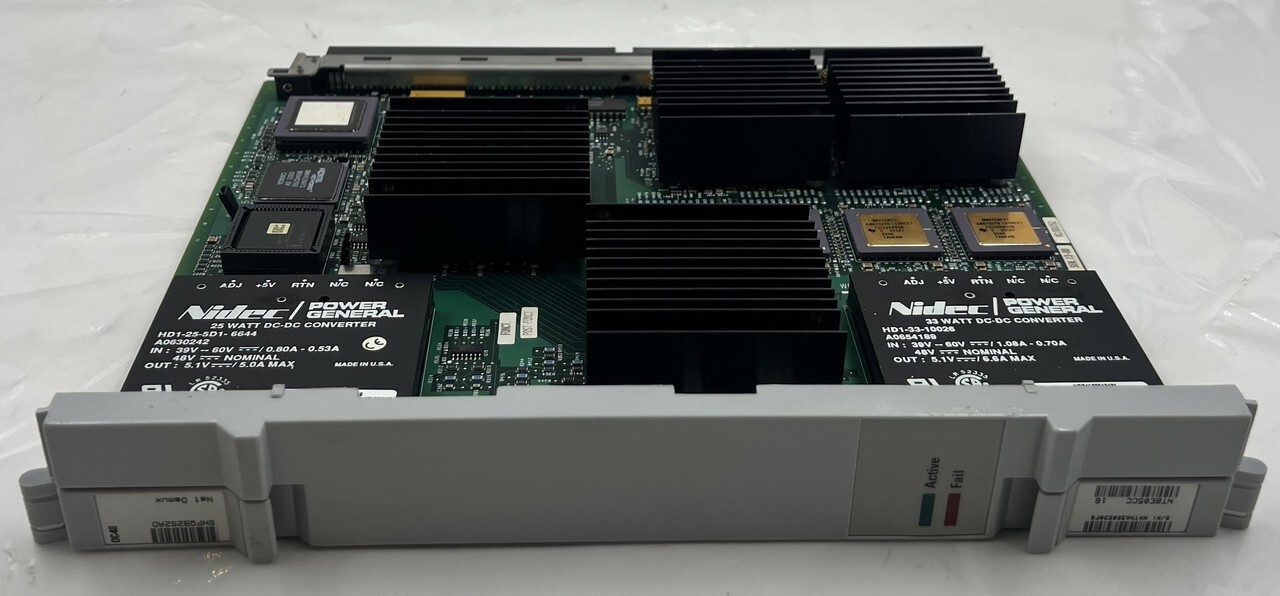 NORTEL NT8E05CC OC-48 NETWORK DEMULTIPLEXER FDN2400 NET DEMUX MODULE SNPQB2S2AD