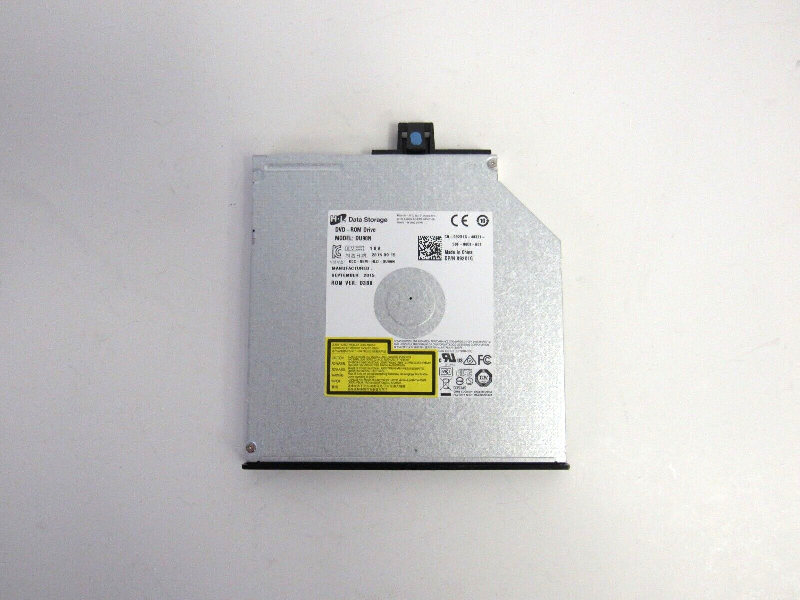 Dell 92X1G Hitachi DU90N PowerEdge R620 R630 SATA DVD-ROM Drive     1-4