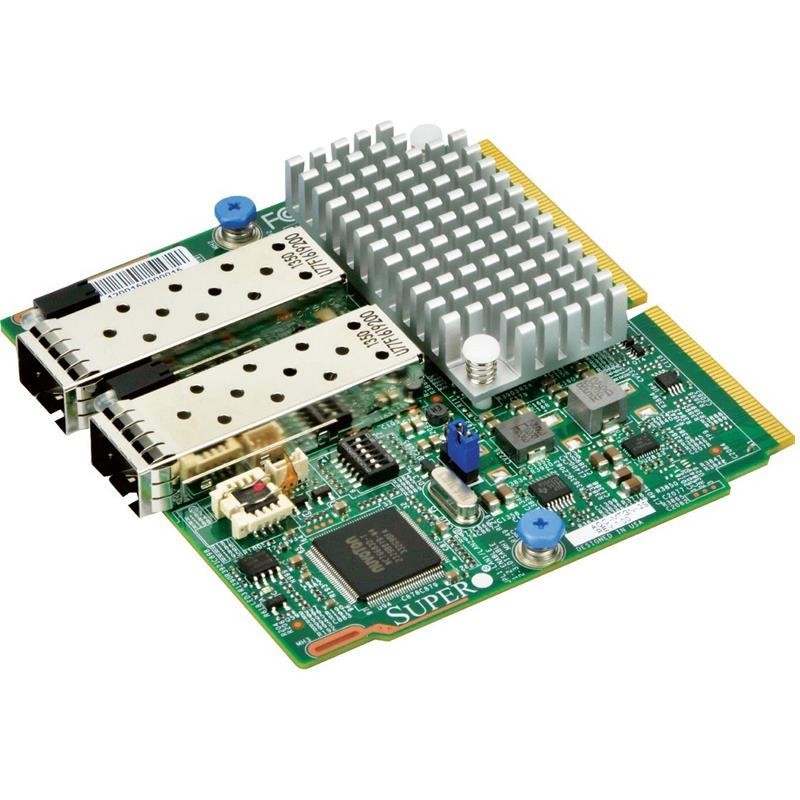 Supermicro AOC-MTG-i2T Intel X550 2-Port RJ45 10GBase-T SIOM Controller - NEW