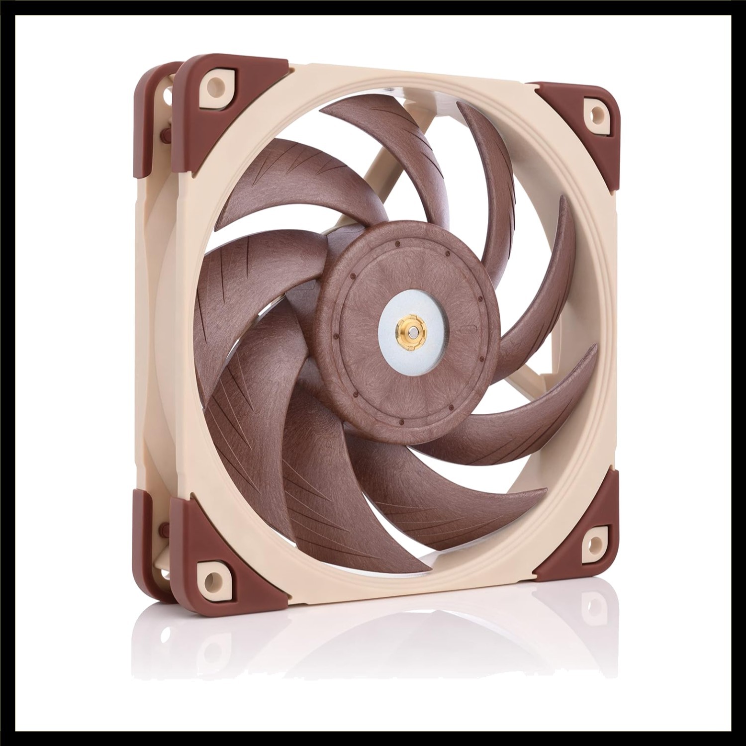 Whisper-Quiet 120mm Cooling Fan - 1900 RPM, USB Powered, Low Noise 21.4 dB