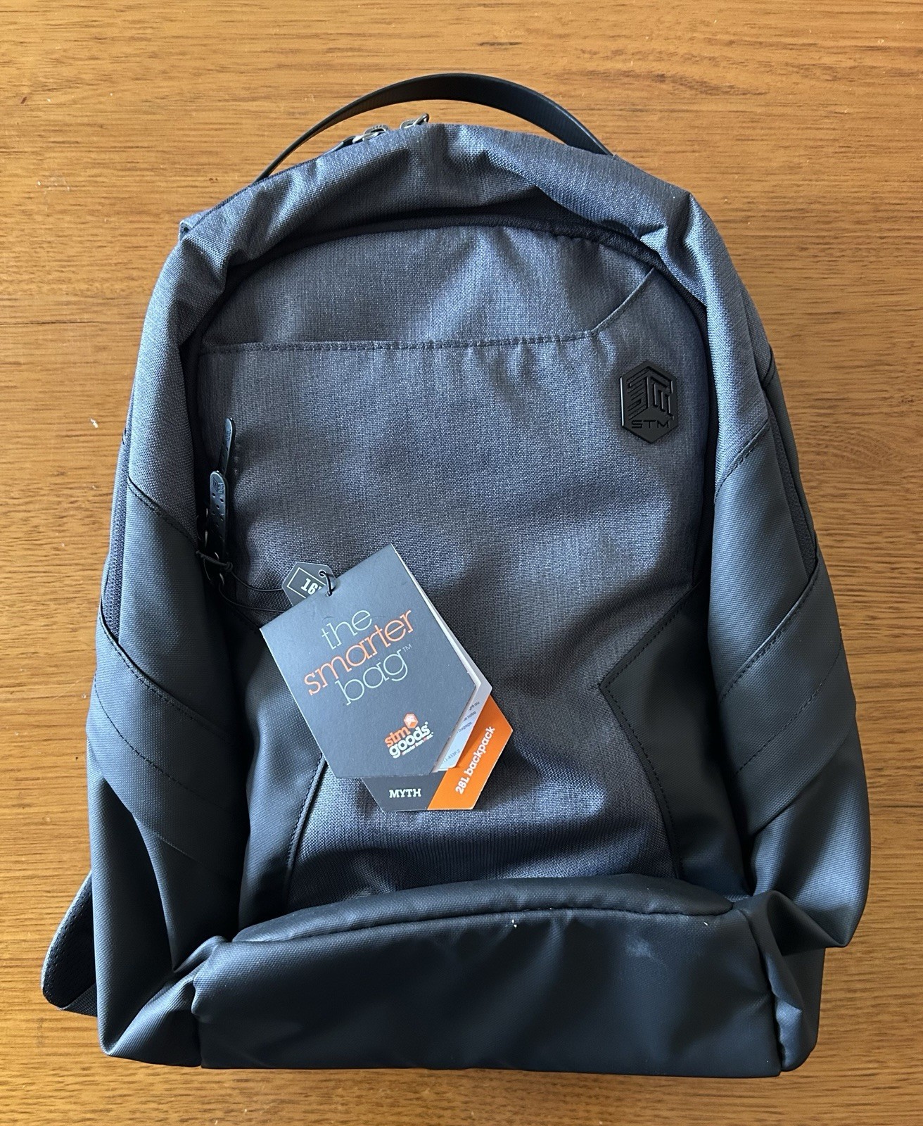 STM - MYTH 28L Backpack 16" Laptops Slate Gray- NEW WITH TAGS