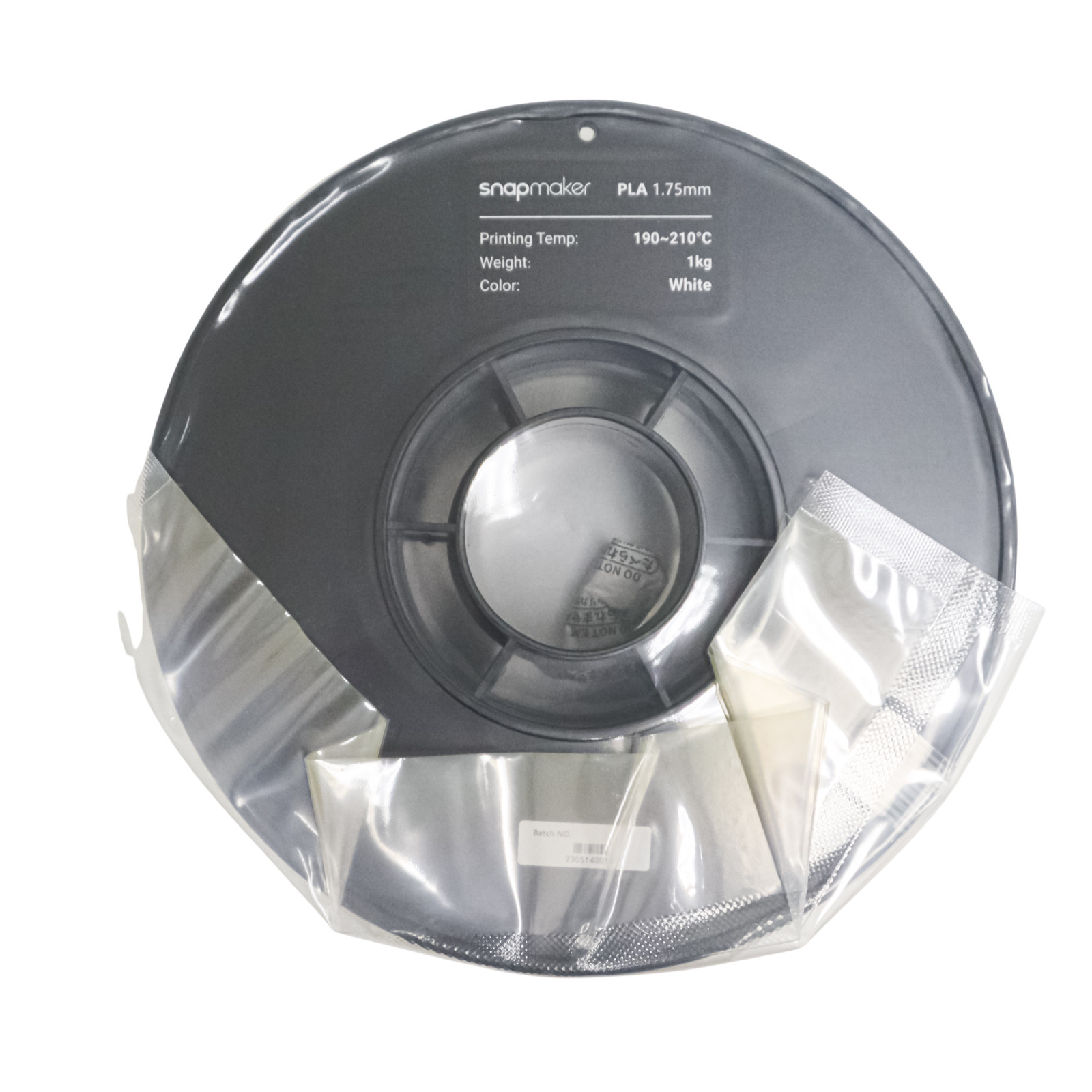 Snapmaker 3D Printing Filament PLA White New Open Box