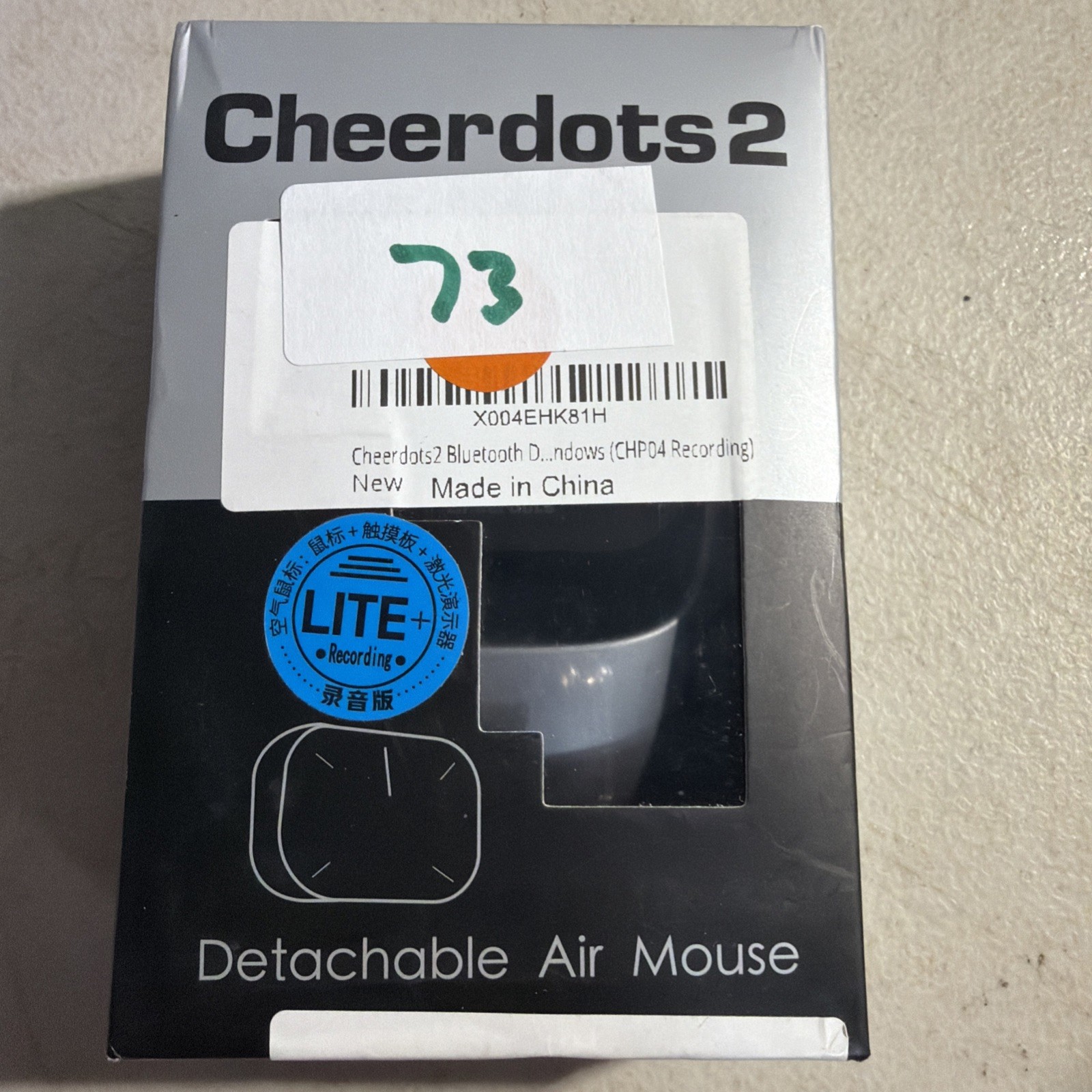 SEALED Cheerdots2 Pro AI Recording Split Mouse Air Touchpad Presenter CHP04