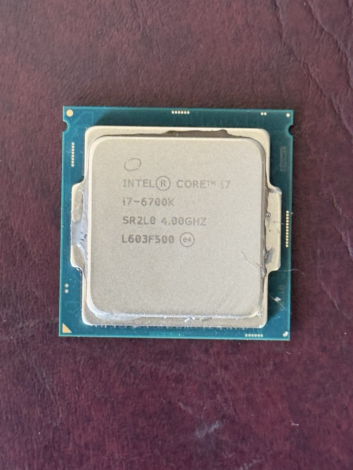 Intel Core i7-6700K 4.0GHz Quad-Core LGA1151 Desktop CPU