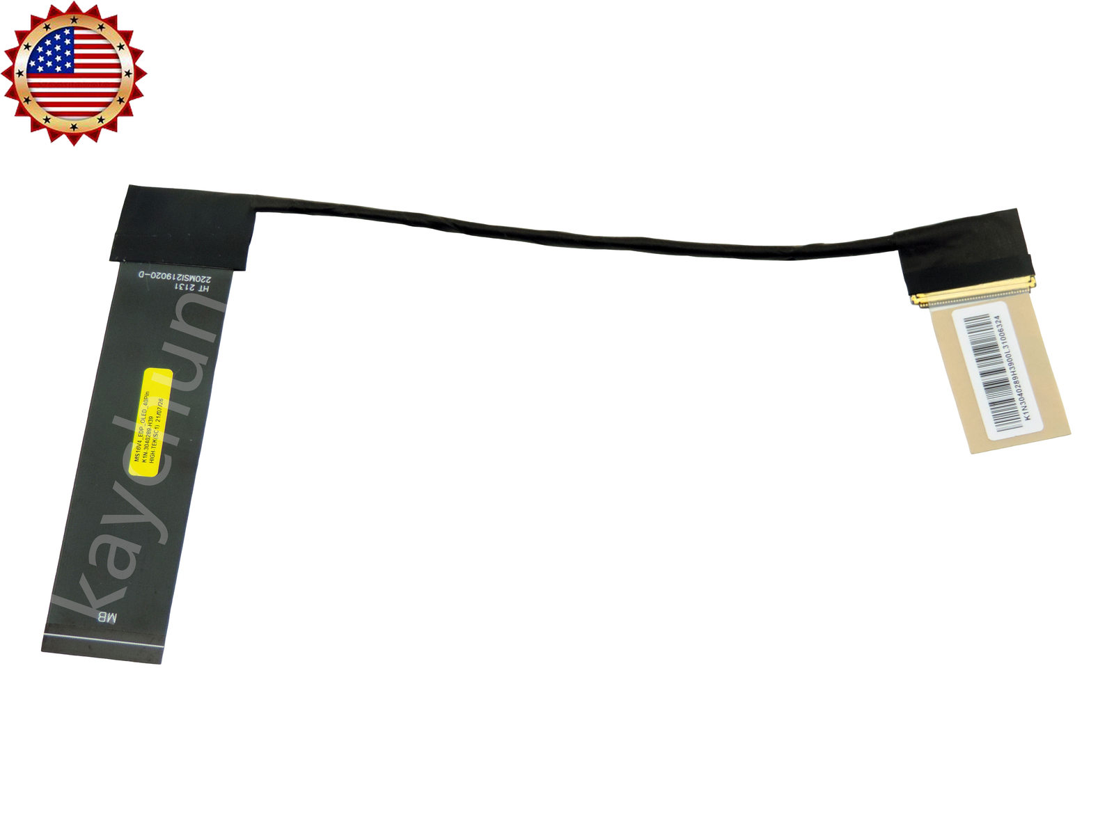 Original LCD Video Display Screen Cable K1N-3040289-H39 For MSI MS-16V4 EDP OLED