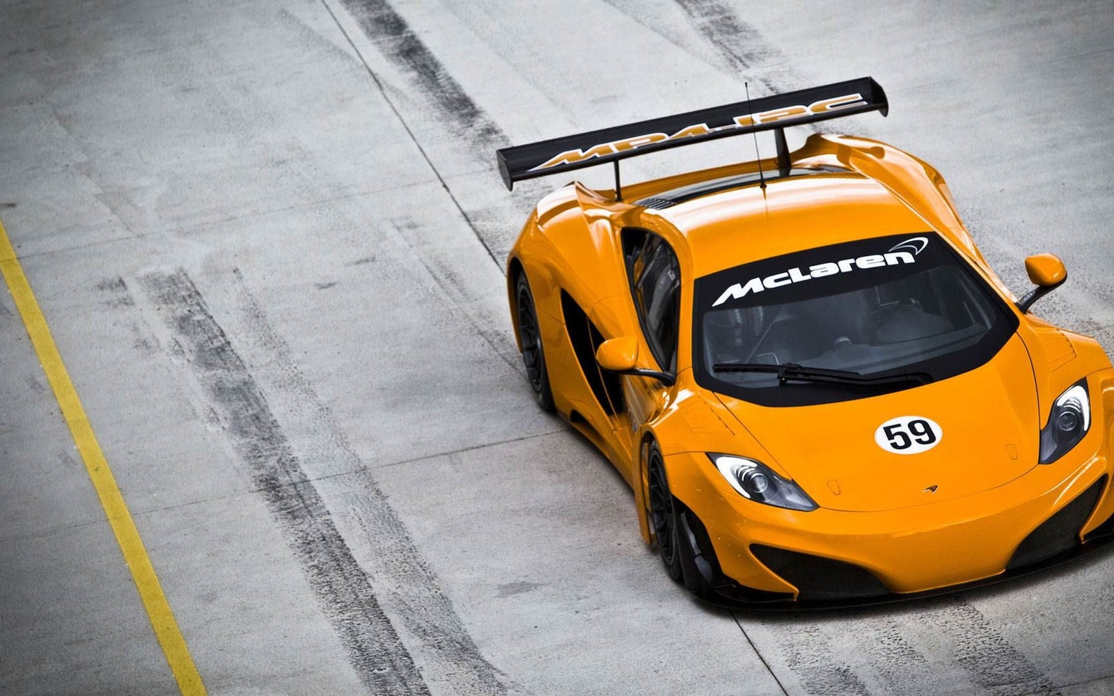 Cars vehicles super mclaren Desk Mat Stitched