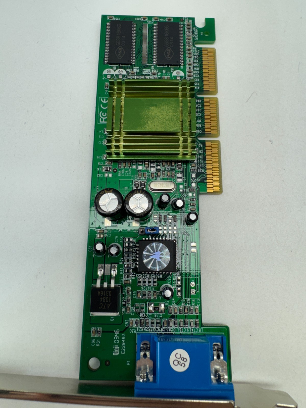 Vintage AGP VGA Graphics Card 32MB SDRAM Pine PV-S04A BR V4.2 Video Card