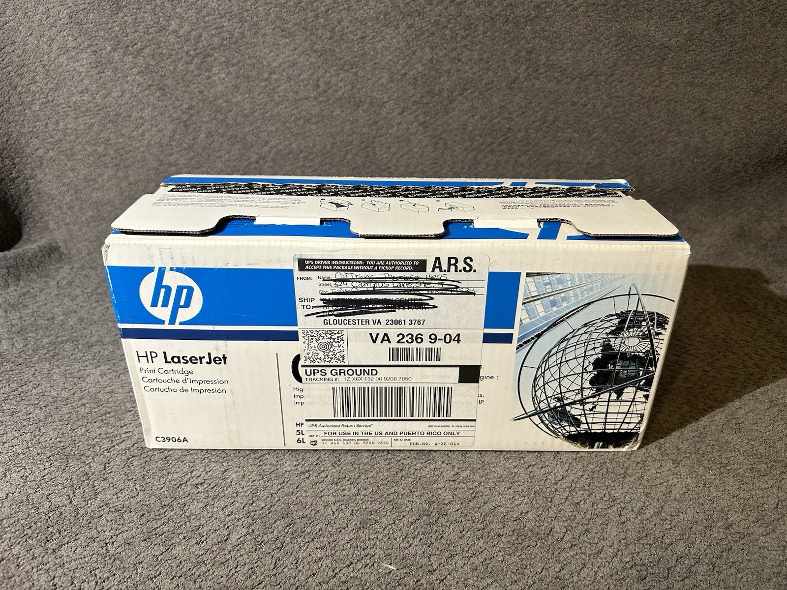 Hp Laser Jet 06 A Open Box But Factory Sealed , C3906A Black