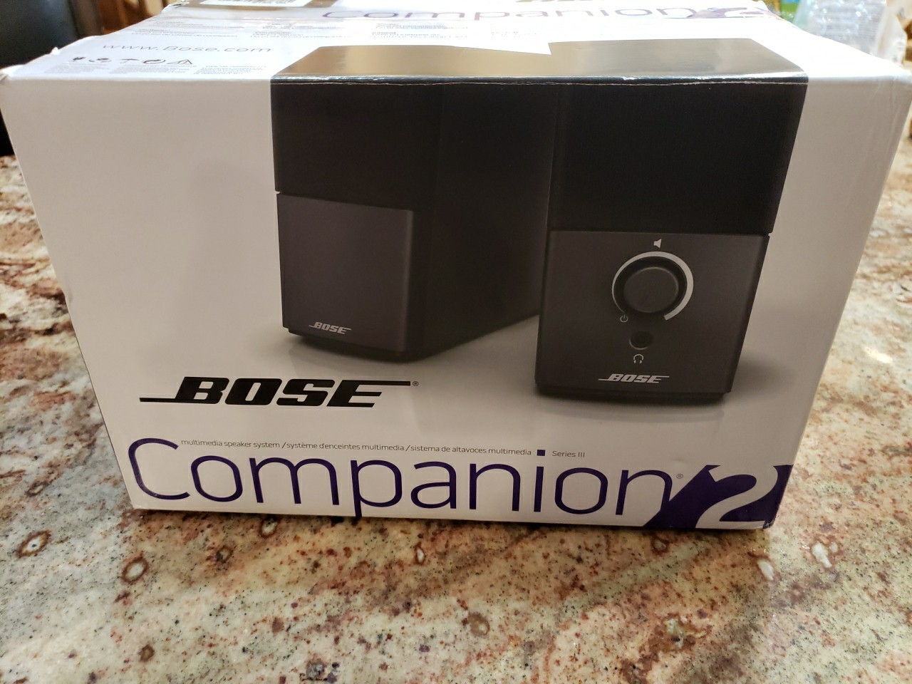 IOB Bose Companion 2 Series III Multimedia Desktop Laptop PC Speakers