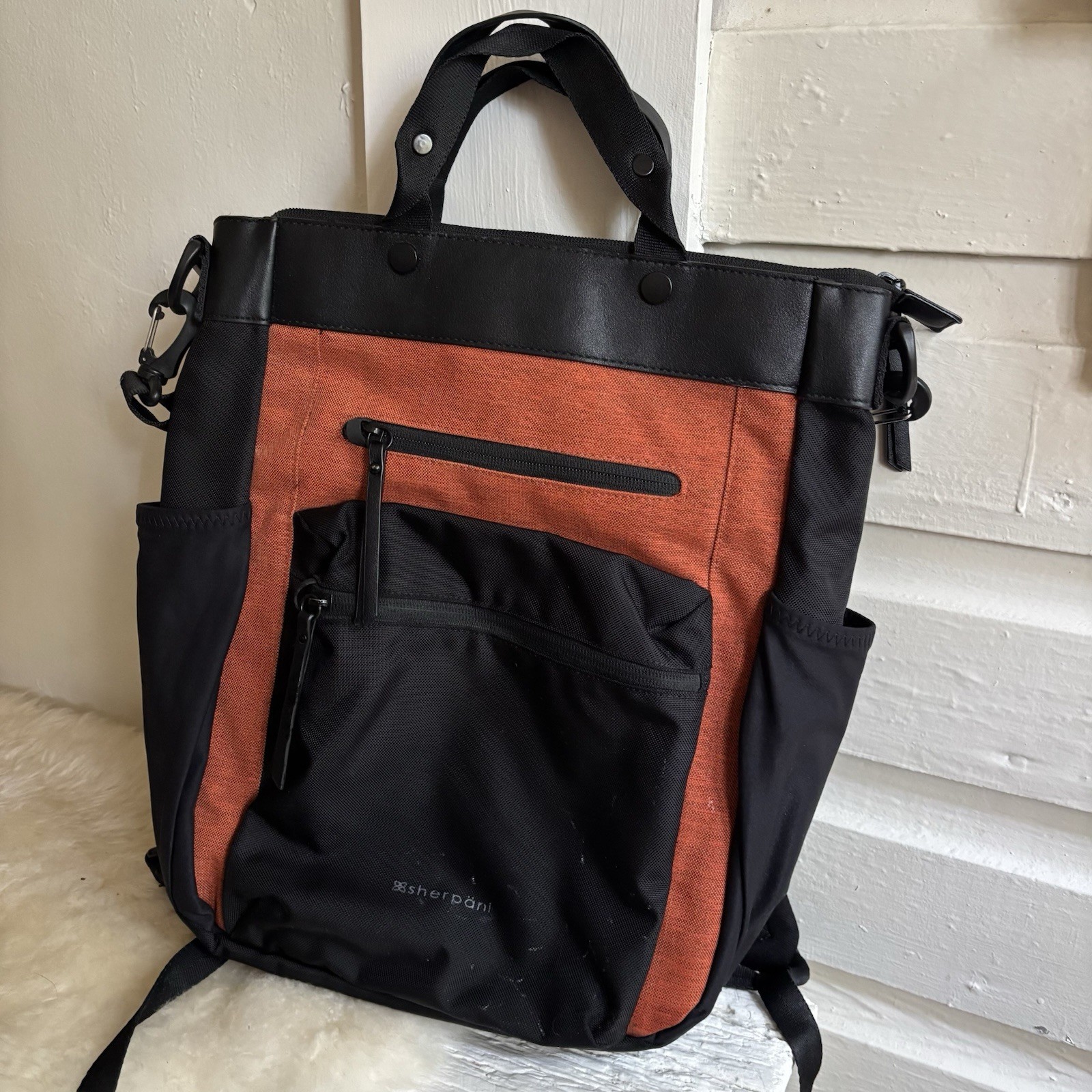 Sherpani Soleil AT Anti Theft Convertible Backpack Tote Laptop Travel Bag
