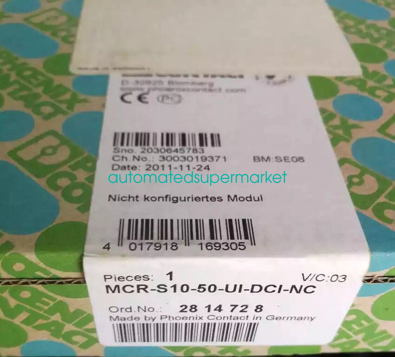 1PC NEW Phoenix MCR-S10/50-UI-DCI-NC 2814728 module Shipping by DHL/FedEX