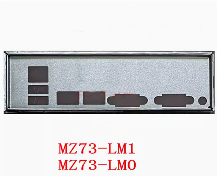 Shield I/O IO Backplate For Gigabyte MZ73-LM0 Motherboard