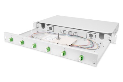 DIGITUS Fiber Splice Box bePezzit 6x LC DX OS2 APC DN-96330/9APC