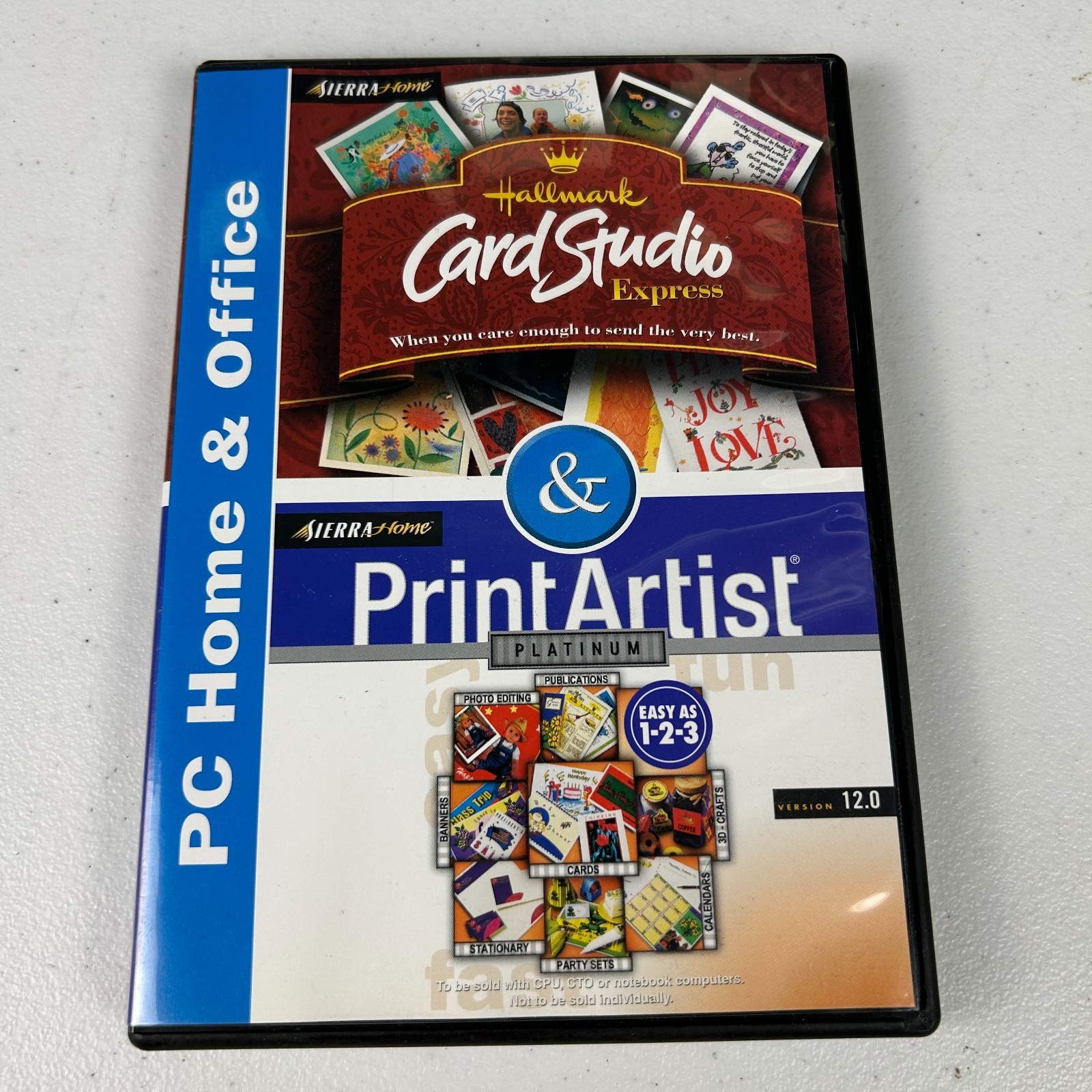 Hallmark Card Studio Express v1.0 and Print Artist Platinum V12.0