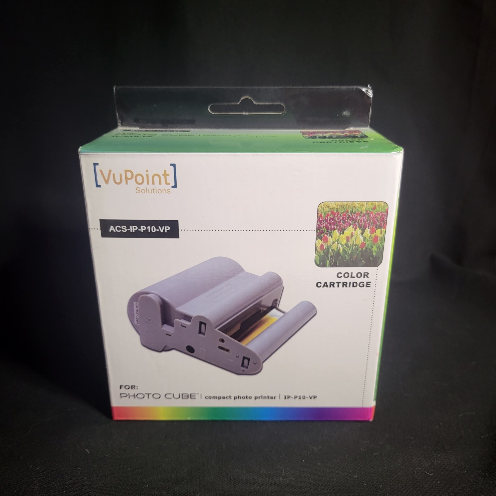 VuPoint Solutions ACS-IP-P10-VP Color Cartridge for Photo Cube - NEW