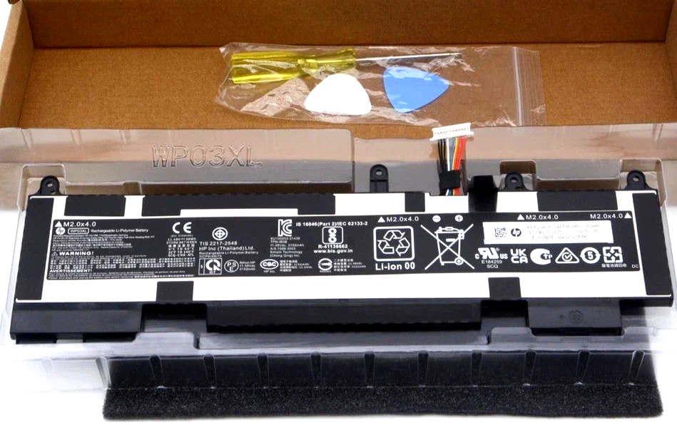 OEM Genuine 38Wh WP03XL Battery for HP EliteBook 830 835 840 845 860 865 G9 US