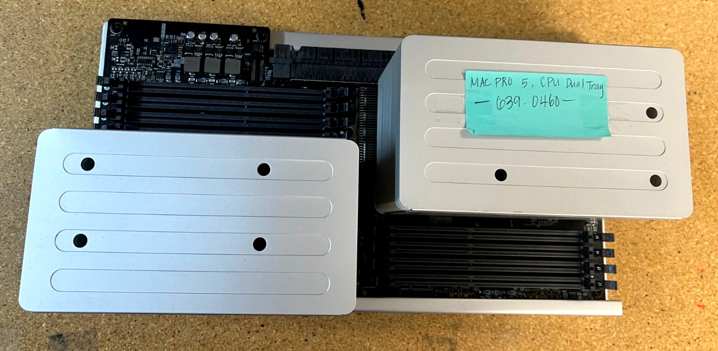 Apple 639-0460 Mac Pro 5, 2010 2012 CPU Tray Dual Xeon 2.66GHz 6-Cores