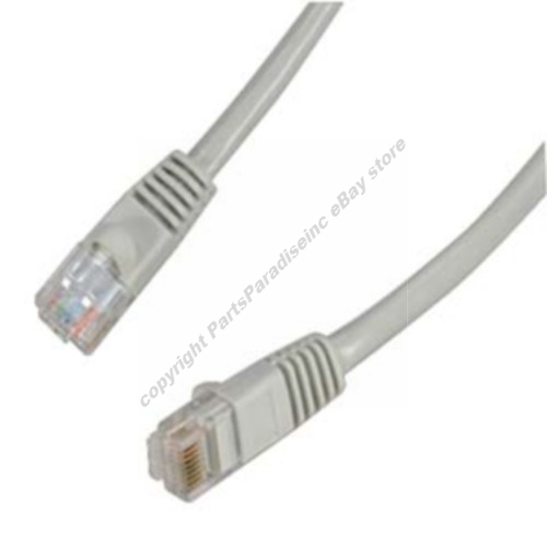 Lot10 1ft RJ45Cat5e Ethernet Cable/Cord$SHIP DISC{GREY{F
