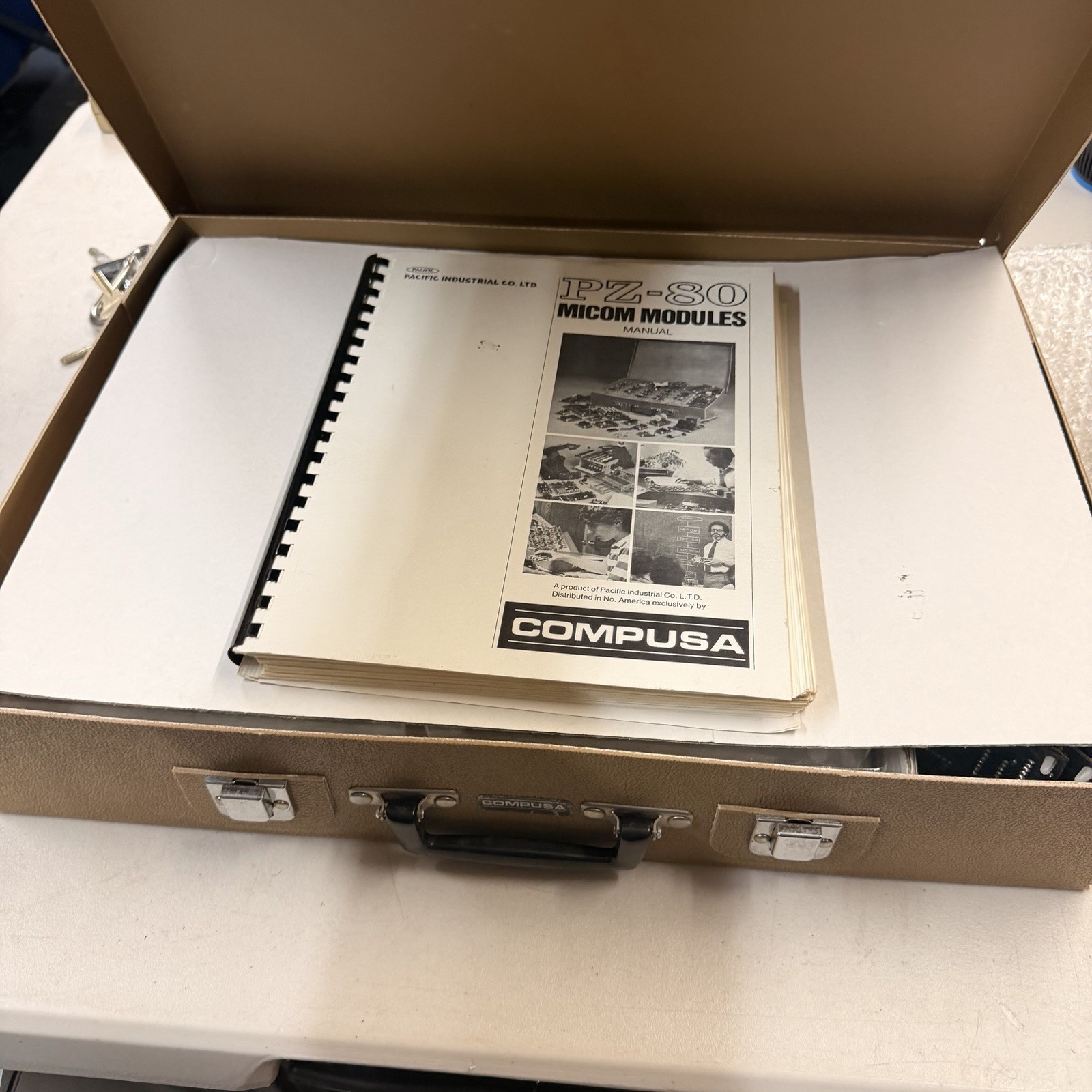 Vintage Microprocessor Learning Lab CompUSA Micom Modules PZ-80 Ultra-rare