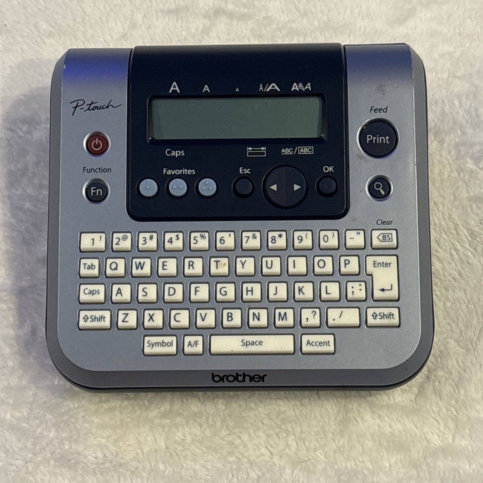 Brother P-Touch PT-1280 Label Maker Thermal Printer TESTED Works Organization