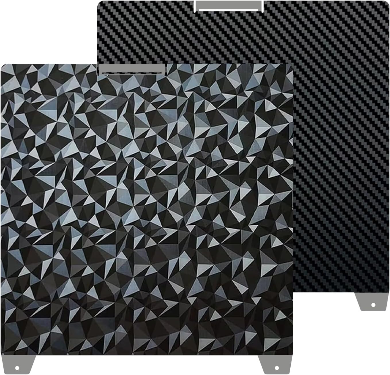 370X370Mm K2 plus Build Plate, Double-Sided PEO PET Build Plate Printing Bed Pla