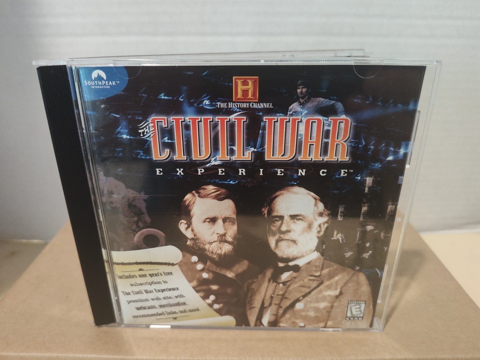 The History Channel-Civil War Experience-Trivia Interactive CD-ROM-Windows 95/98