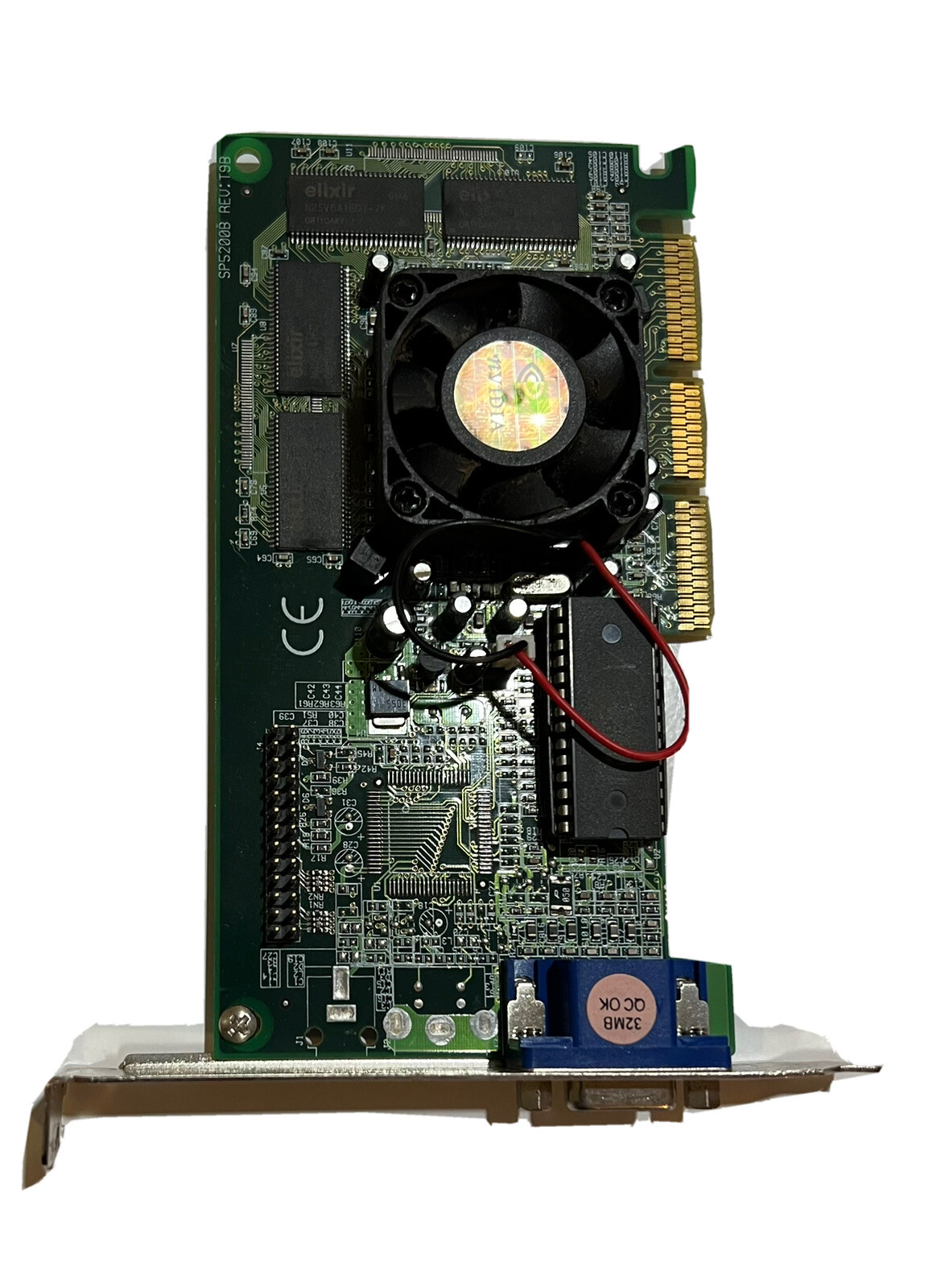 NVIDIA SP5200B 32MB AGP GRAPHICS CARD e-TNT2 M64 032-A4-NV02-S1