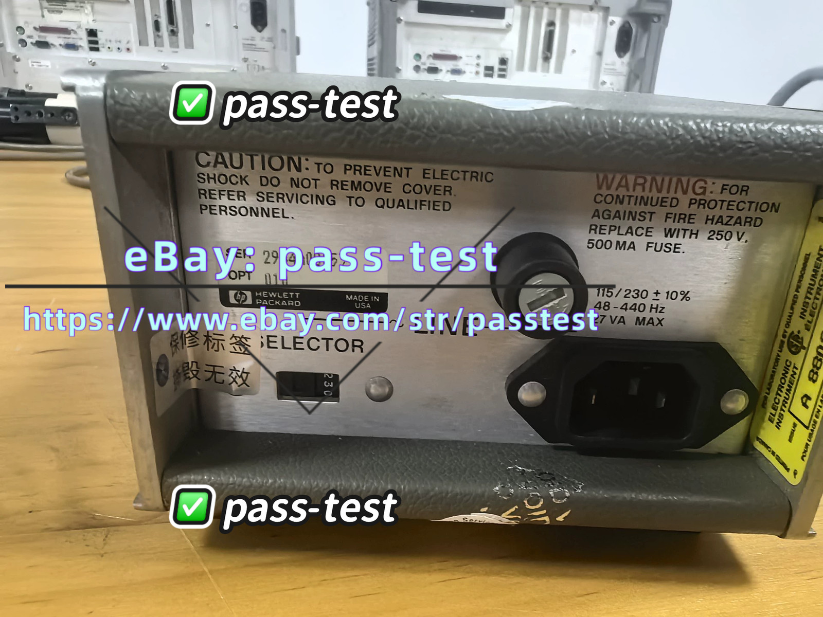 1PC USED  Agilent /HP8447D low-frequency preamplifier; 0.1-1300MHz