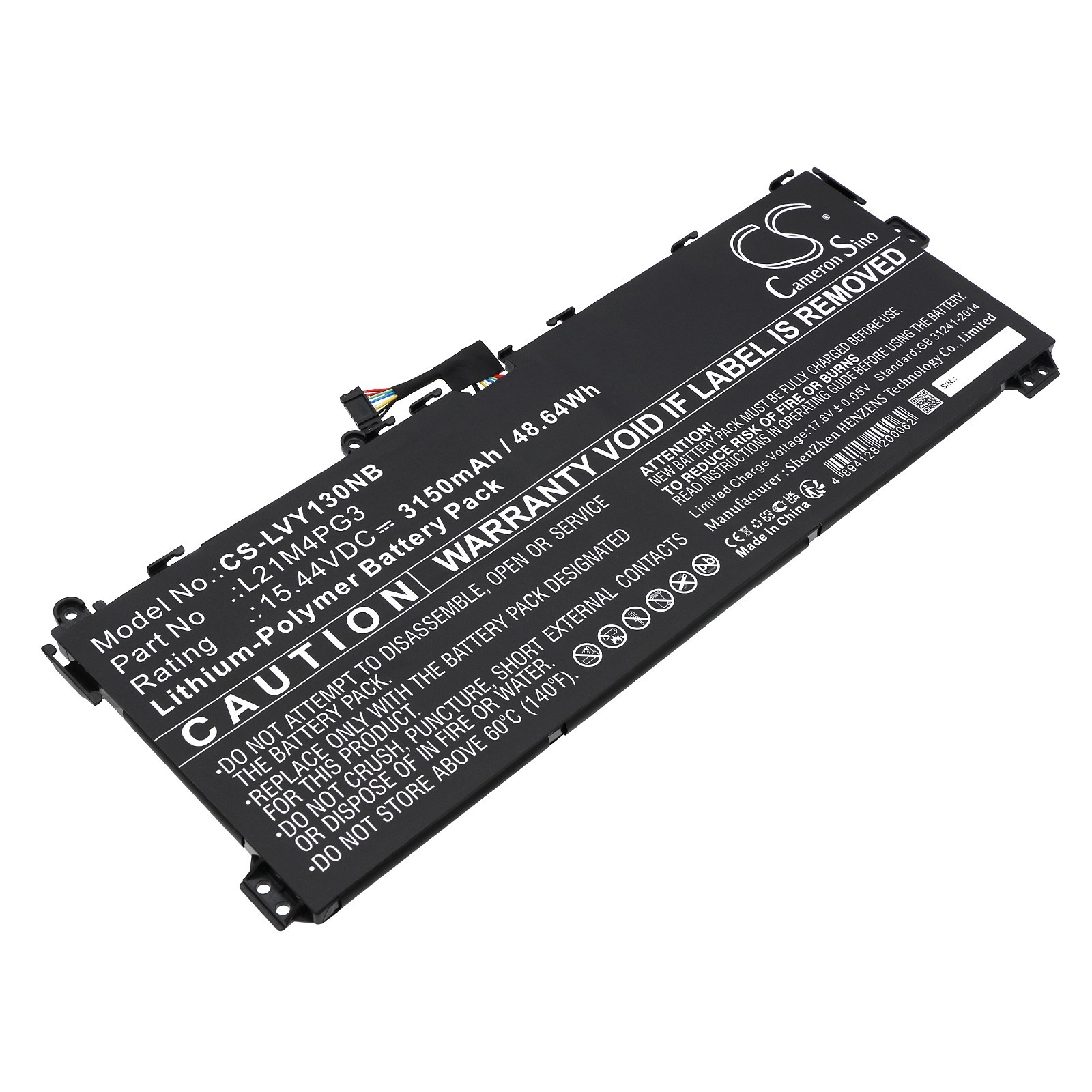 BATTERIE 3150mAh Type L21C4PG3 L21D4PG3 L21L4PG3 L21M4PG3 For Lenovo Yoga 13W