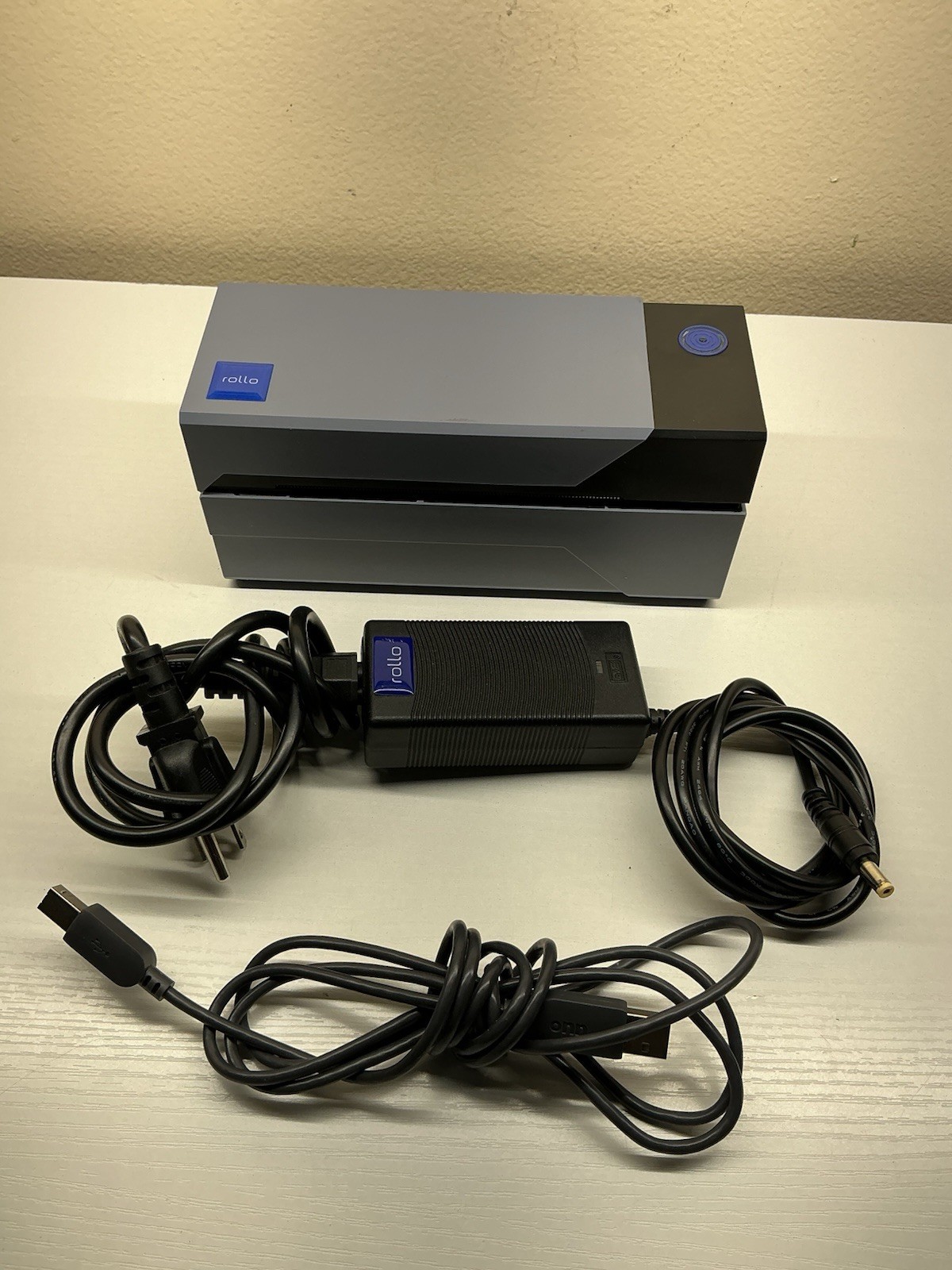 Rollo USB Thermal Label Printer X1038 with Original Cables