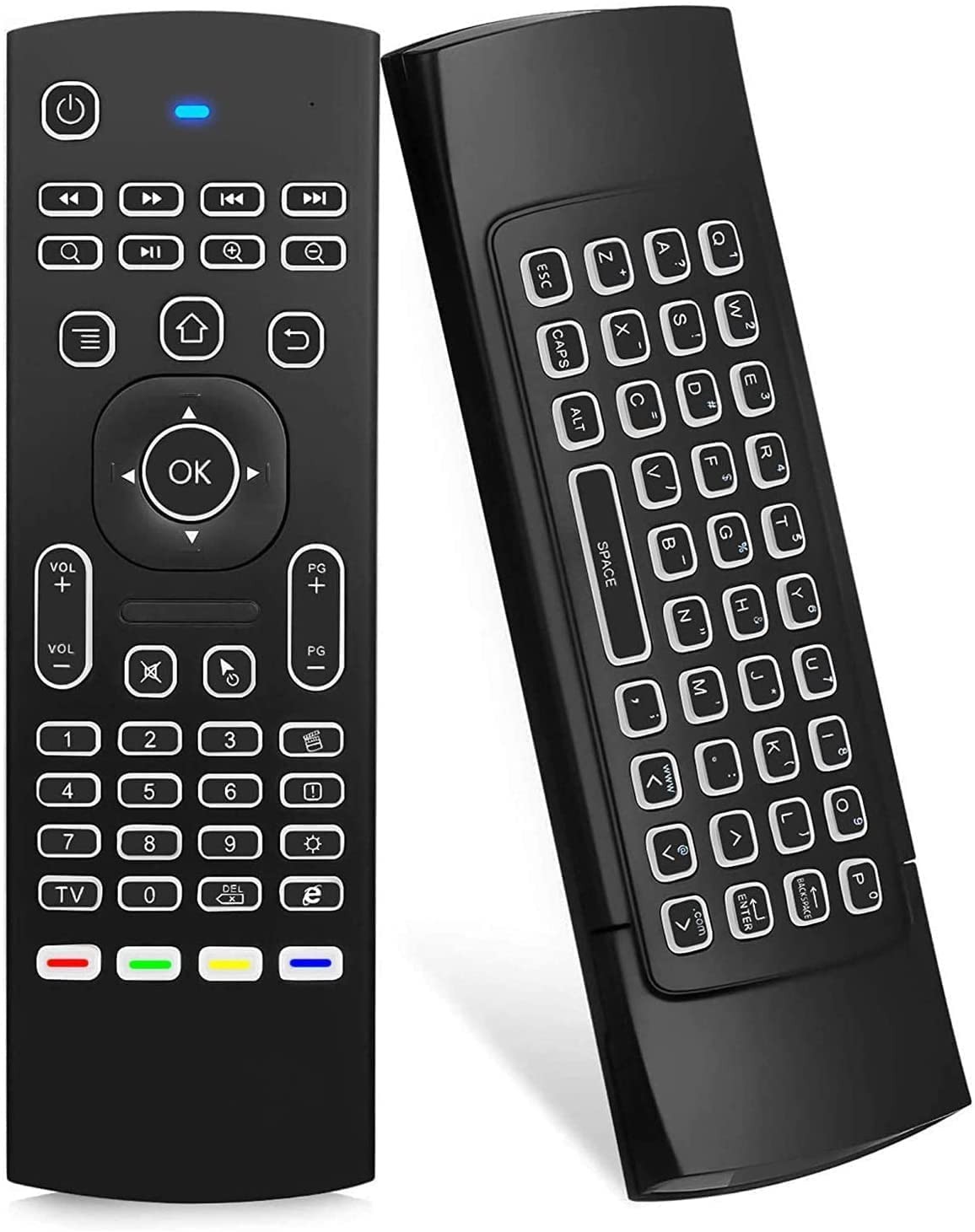 MX3 Pro Mini Keyboard Backlight Fly Remote Mouse,Android TV Remote Control,IR Le
