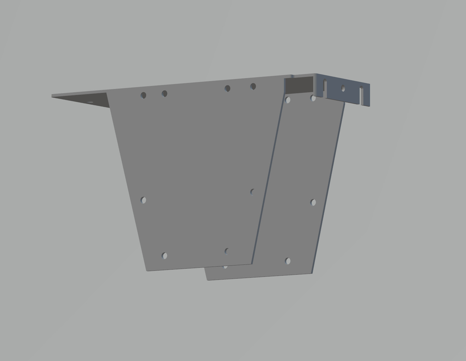 HDD Bracket for Node 304 Fractal, Heat Resistant Hard Drive Sled, Black/White