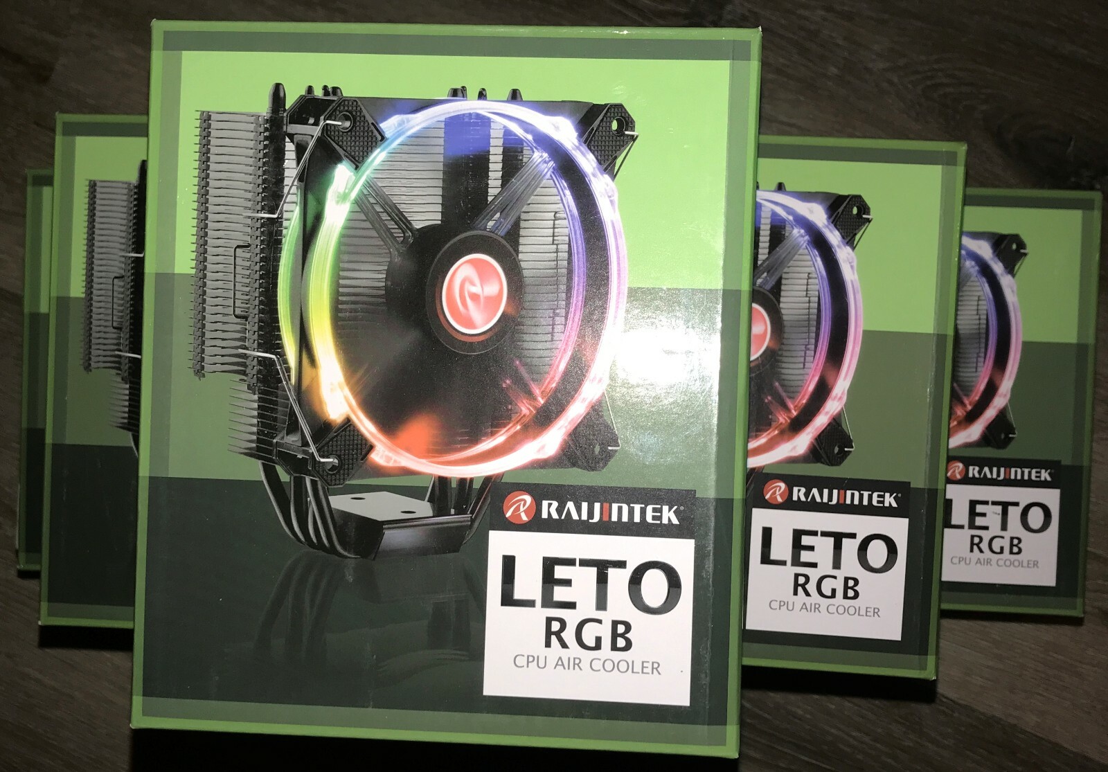 Raijintek Fan 0R100075 LETO RGB CPU Direct Contact Sleeve Bearing 4Pin RGB 4Pin 