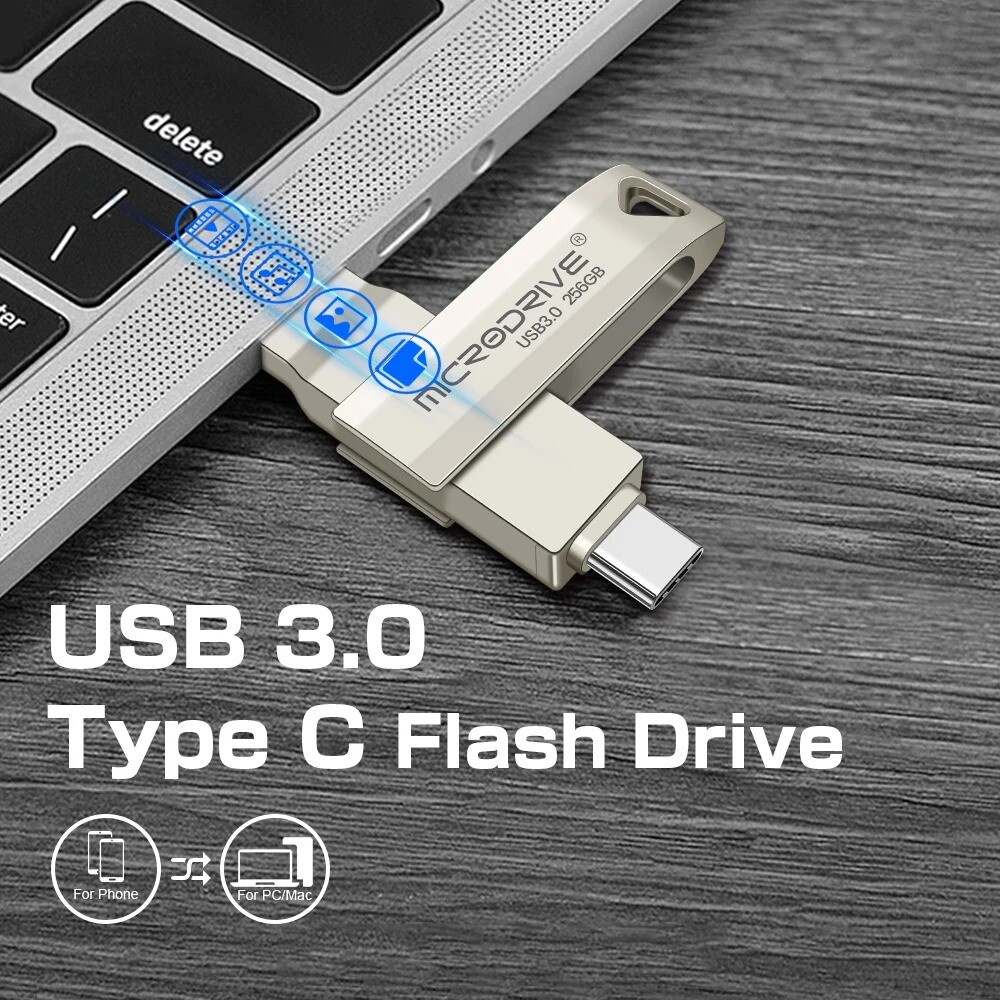 Double USB 3.0 Lightning USB-C