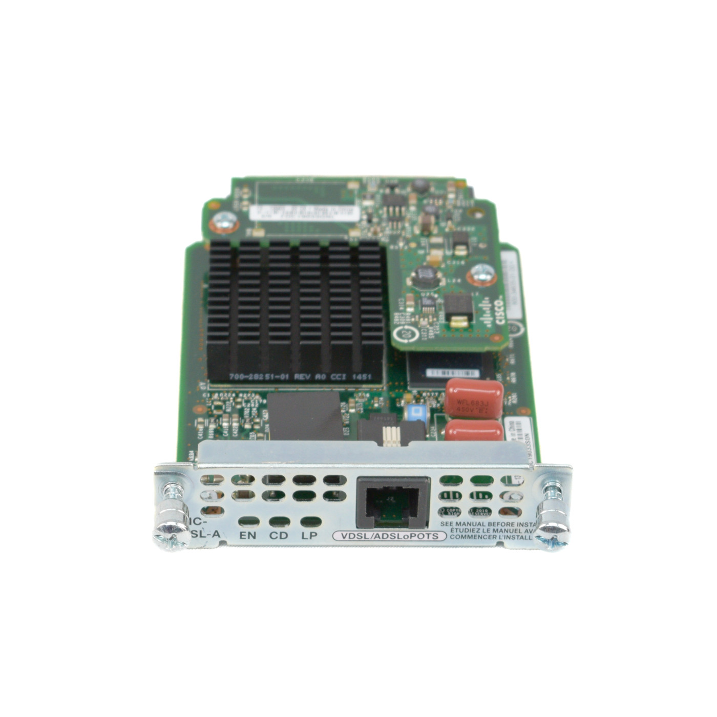Cisco EHWIC-VA-DSL-A High Speed Multimode WAN Interface Card TAE