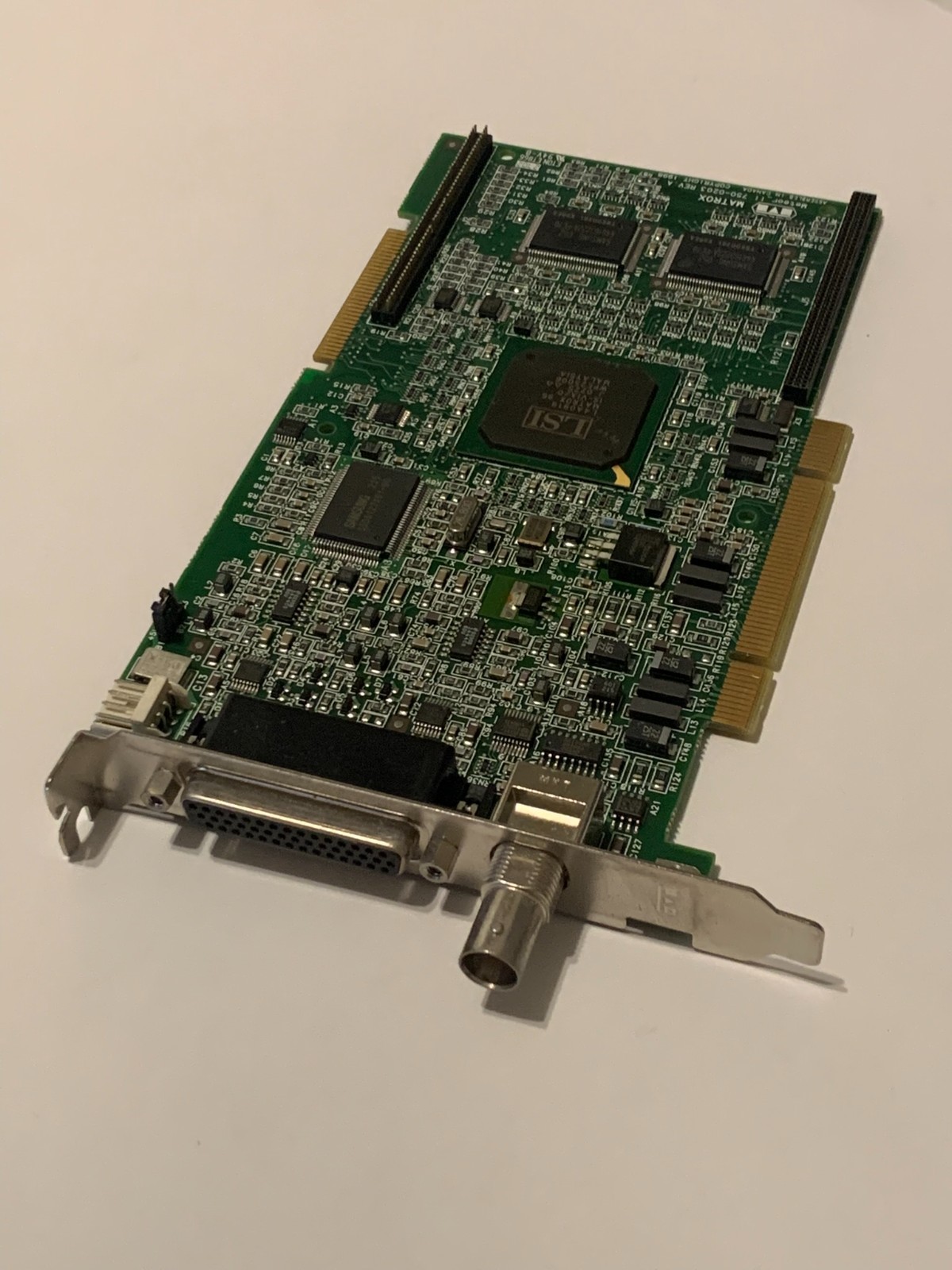 Matrox METEOR2/4 Meteor-II 750-0203 Rev. A PCI Frame Grabber