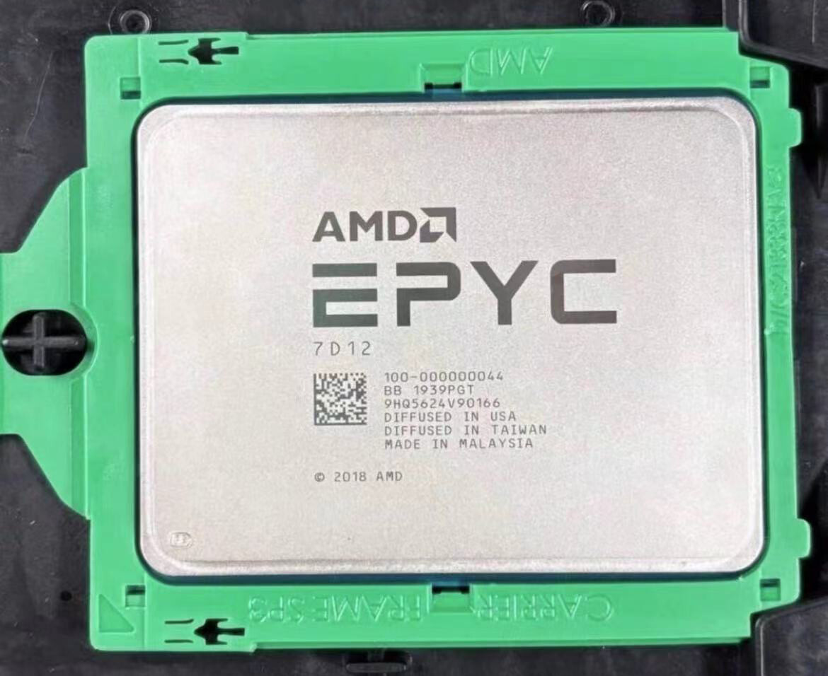 (No lock) AMD epyc 7232P 7551P 7302P 7402P processor CPU server (Single socket)