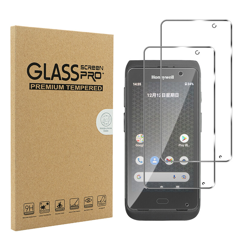 2PCS Tempered Glass Screen Protector for Honeywell Dolphin CT40 New