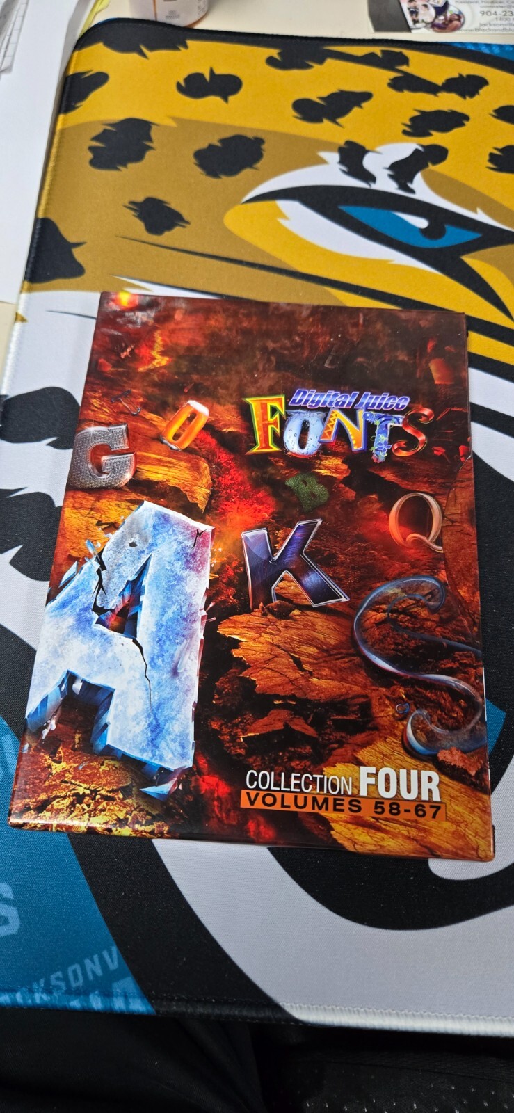 Digital Juice Fonts Collection Four Volumes 58 - 67