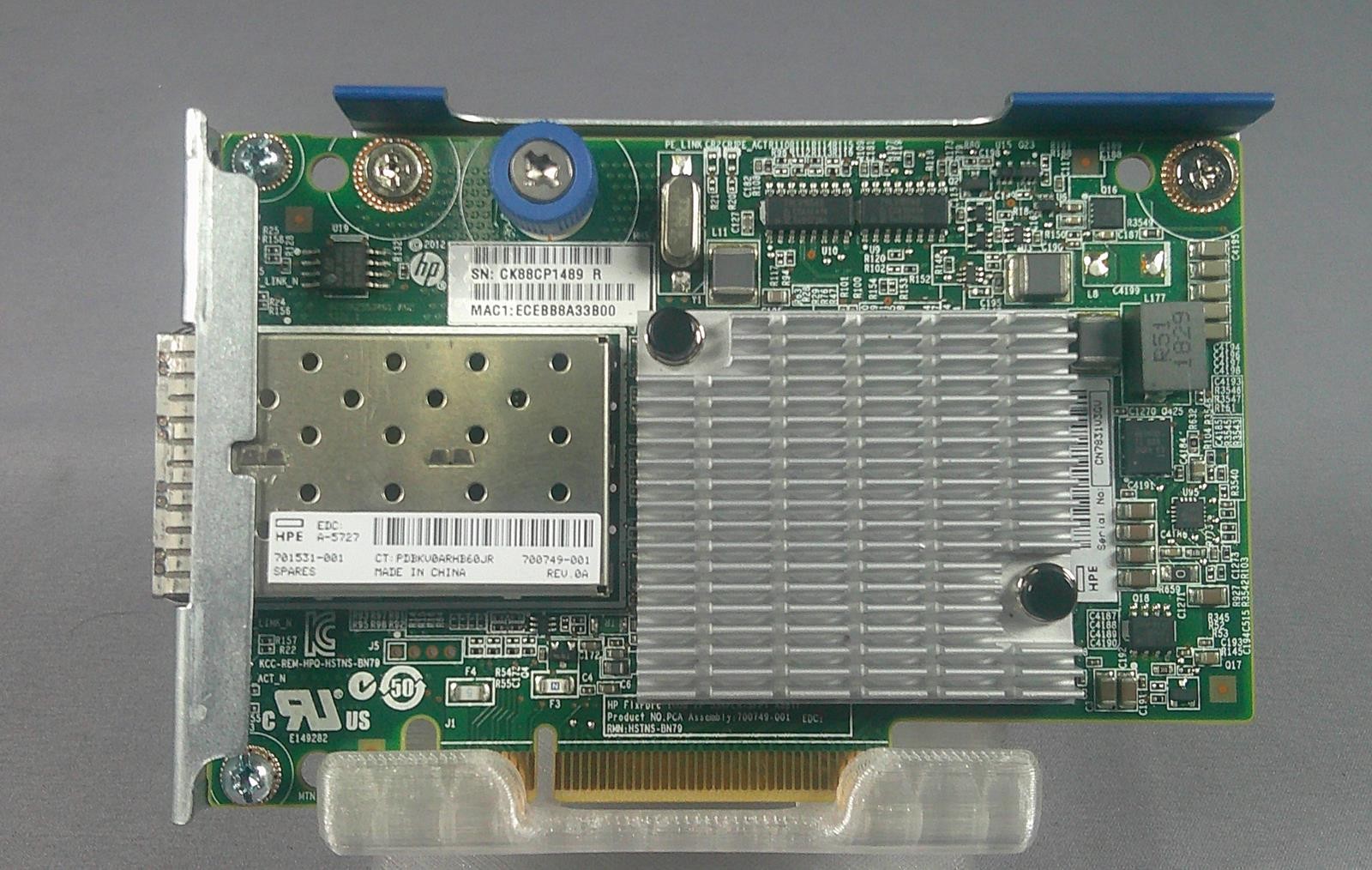 HP 700749-001 534FLR-SFP+ Dual Port 10Gb SFP+ Network Adapter **Used Good**