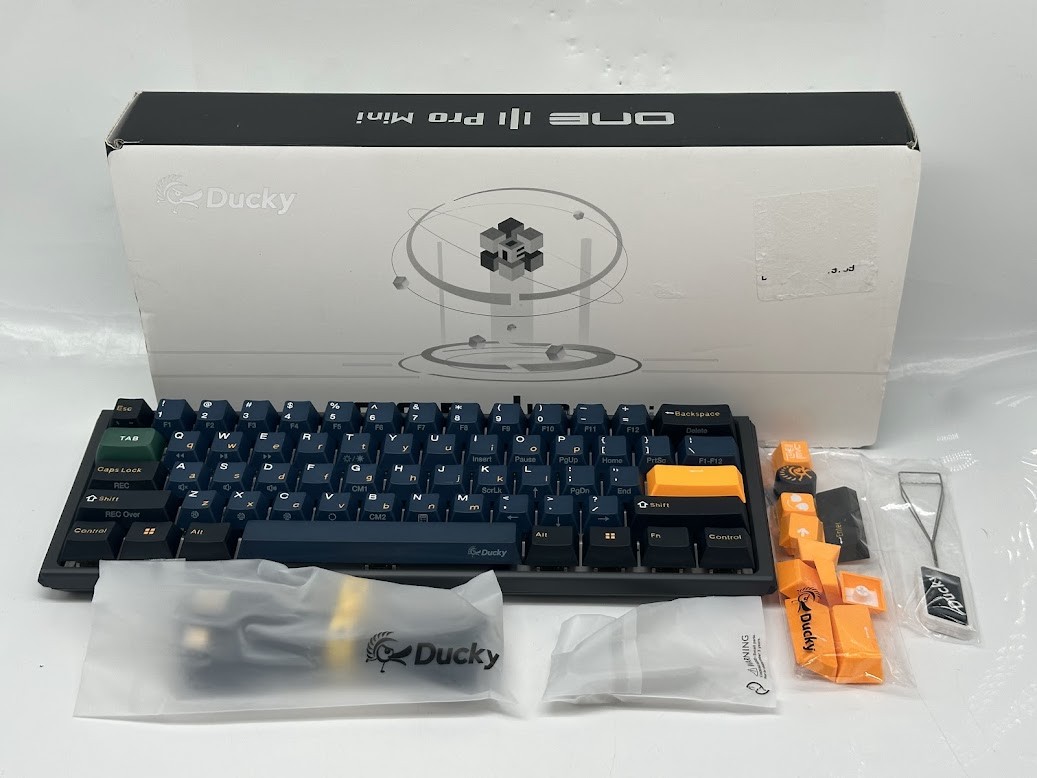 Ducky One 3 Mini Pro Nazca 8K Mechanical Gaming Keyboard - Black