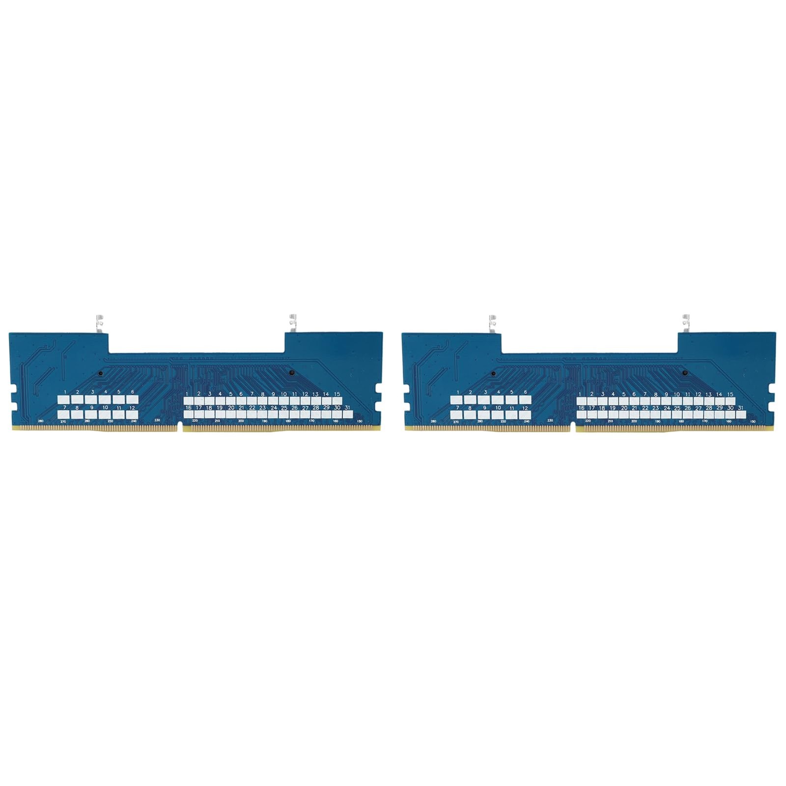 2PCS Professional Laptop DDR4 SODIMM to Desktop DIMM Memory RAM Connector...