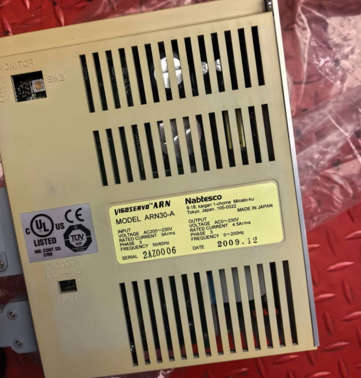 1PC USED ARN30-A Servo driver 100% tested by DHL or Fedex fast shipping