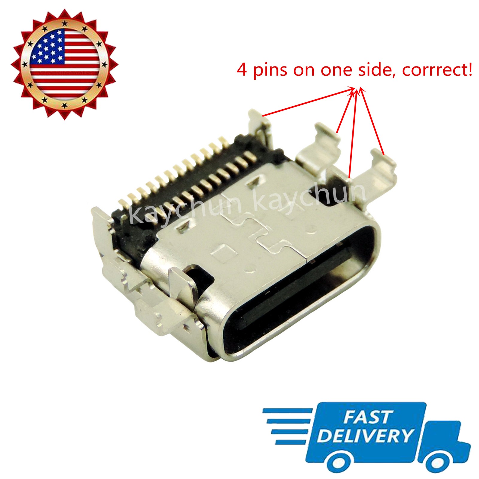 Type-C USB Jack Power Charging USB-C Port For HP EliteBook X360 1040 G5 G6 G9