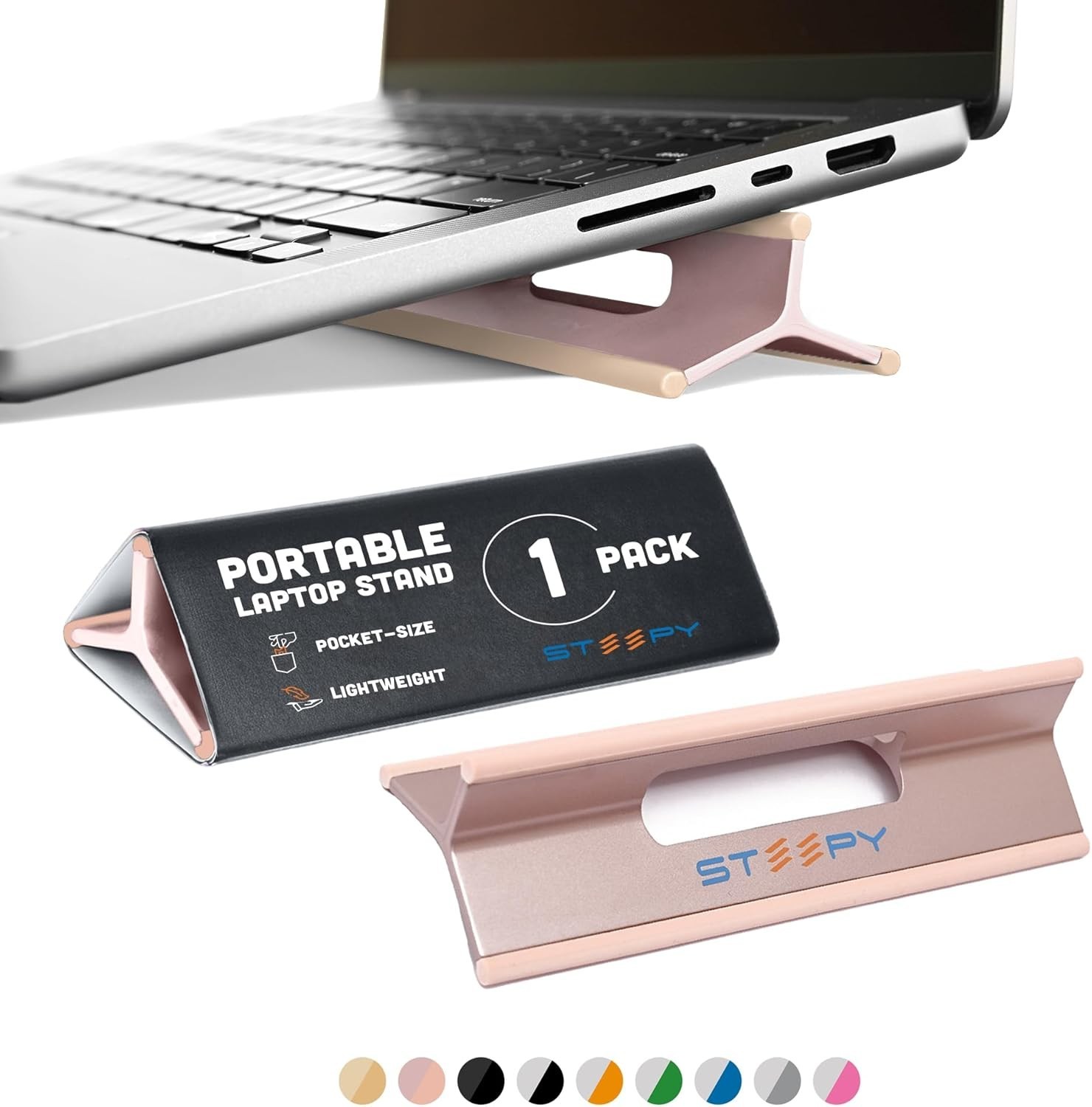 Steepy Portable Laptop Stand Ergonomic Computer Stand for Cooling US SELLER