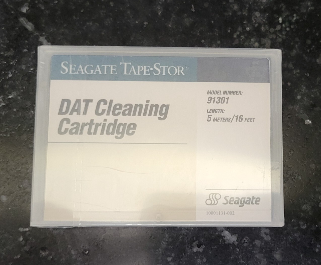 Seagate Tape Stor Model: 91301 4mm 5m/16ft DAT Cleaning Cartridge