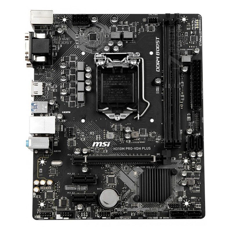 FOR MSI H310M PRO VDH PLUS Motherboard M-ATX Support 8/9 Generation Core Test