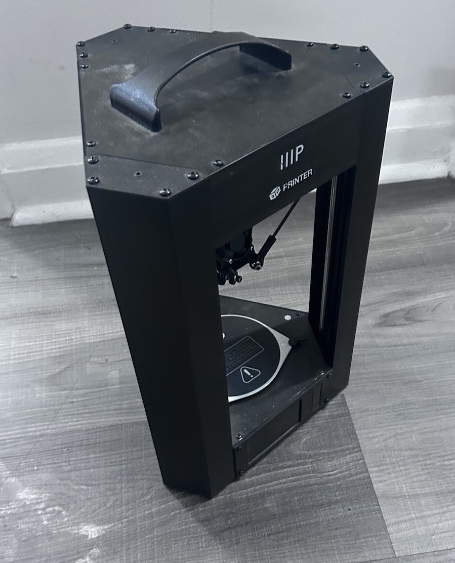 Monoprice Mini Delta 3D Printer IIIP Untested Sold As Is