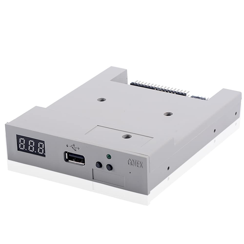 SFR1M44U100 3.5 Inch 1.44MB USB SSD Floppy Drive Emulator Module Grey