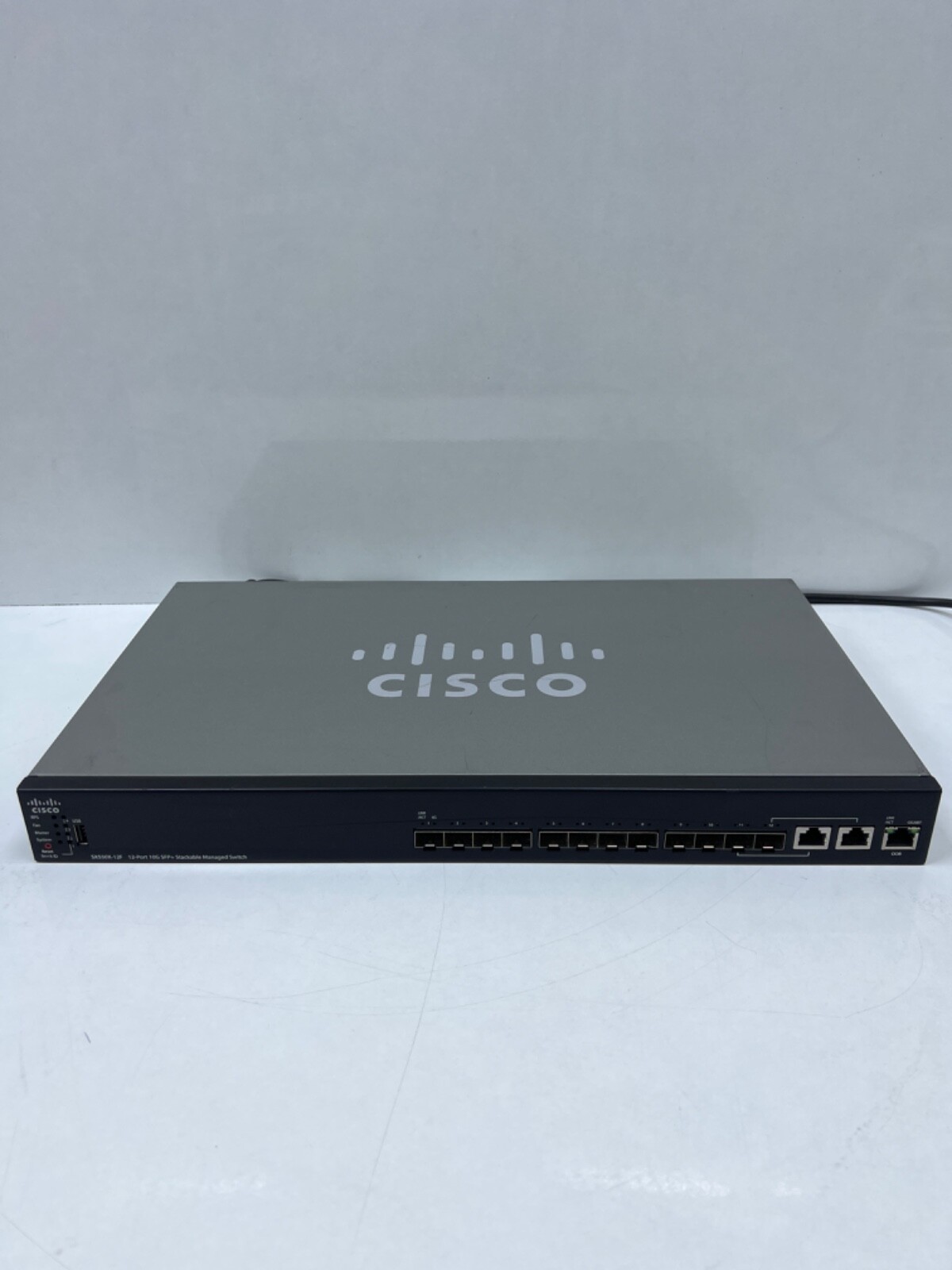 Cisco SX550x-12F , 12-port 10G SFP+ Stackable Managed Switch